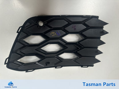 VW Golf MK8 2019-2023 Front Bumper Left Grille End - Genuine NEW - Back